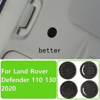 FOR20-23 Land Rover Defender 110 130 roof microphone trim cover ABS carbon fiber