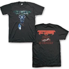 CAMISETA OFICIAL TESTAMENT cd cvr THE LEGACY FIRST STRIKE IS DEATHLY TOUR 3XL Nueva