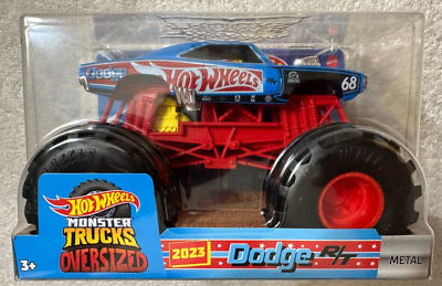 2023 HOT WHEELS MONSTER TRUCKS DODGE R/T 1:24 SCALE OVERSIZED