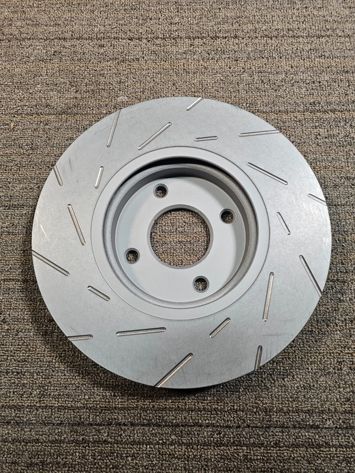 (CANTIDAD 2) EBC USR1963 Sport Rotores de freno delanteros ranurados para Ford Fiesta 2013-2019 Foto 4 de 4