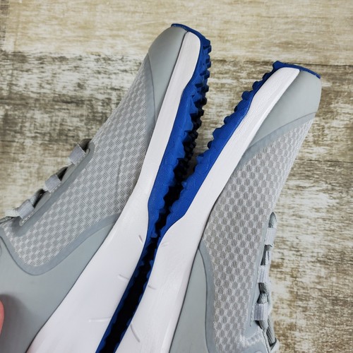 PUMA Golf Fusion Grip Mens Shoes Sz 13 Gray White Mesh Lace Up Low Top Sneakers - Picture 9 of 15