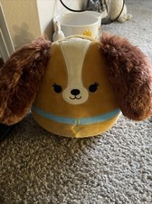 Original Squishmallows 8" Disney Lady And The Tramp "Lady" Plush - Preowned -S1