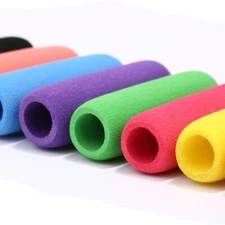 10Pcs Classics Soft Foam Pencil Grips Cover 1.5-inch Writing Aid Kids Students