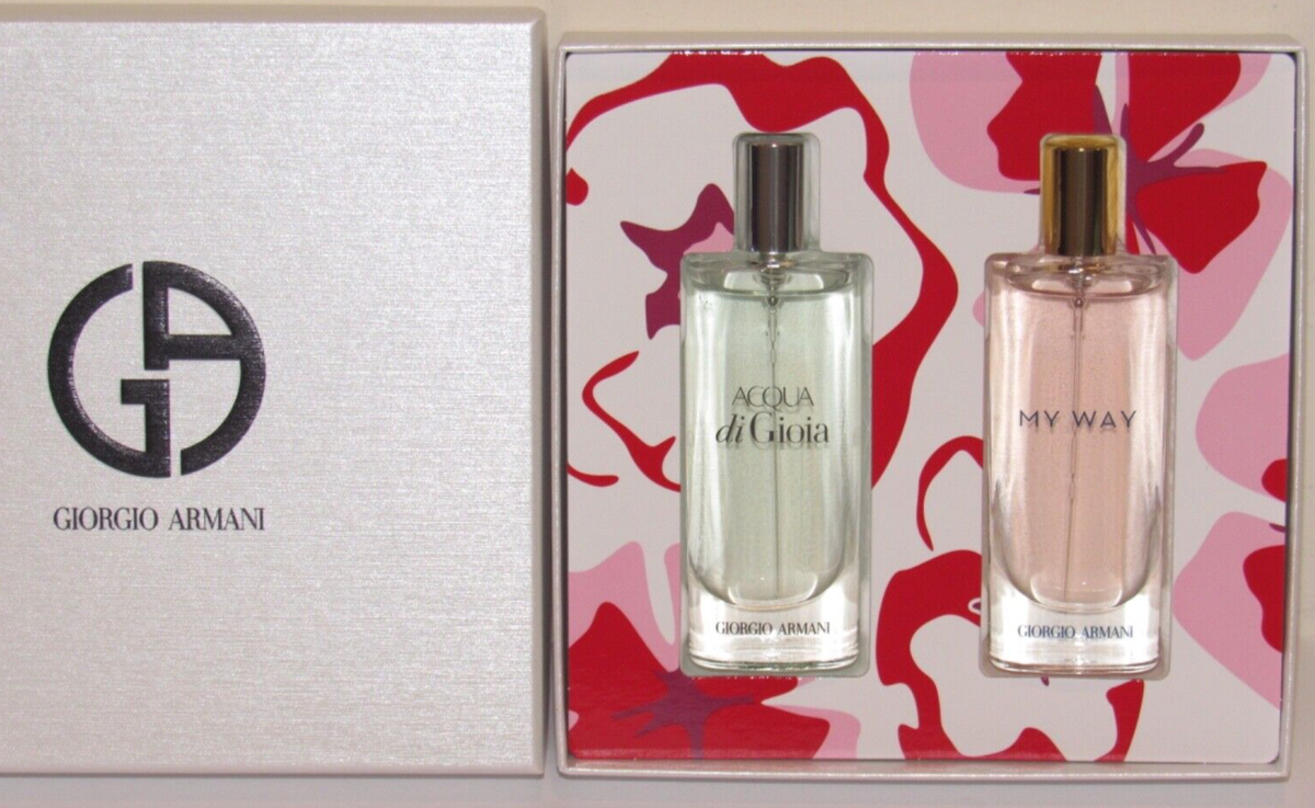 Giorgio Armani My Way + Acqua di Gioia Eau de Parfum 0.5 Oz Giorgio Armani My Way + Acqua di Gioia Eau de Parfum 0.5 Oz