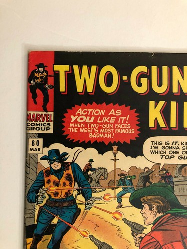 TWO-GUN KID (1966) #80 BILLY THE KID LARRY LIEBER DICK AYERS MIKE ESPOSITO NICE - Picture 2 of 9