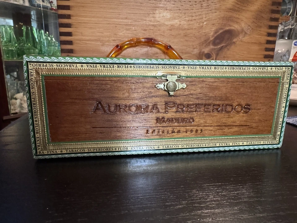 Cigar Box Purse Handbag La Aurora “1903 Edition” - Image 2 of 4