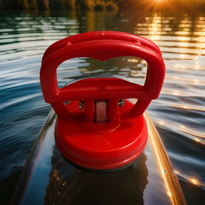 Alloy Wheel Centre Cap Puller Removal Tool Suction Cup Handle RED EDITION