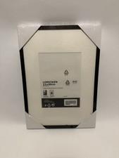 IKEA LOMVIKEN Picture Frame 21x30cm Black Metal