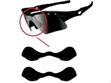 2 Pcs Nose Pad For Oakley Radar Path Pitch Edge Range,Radarlock,Radar Ev Black