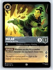  192 Mulan - Created by the Vine - Common 2026 Disney Lorcana Attack of the Vine
