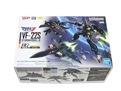 Premium Bandai HG 1/100 VF-22S Sturmvogel II Gamlin Macross 7 Model Kit Used JP