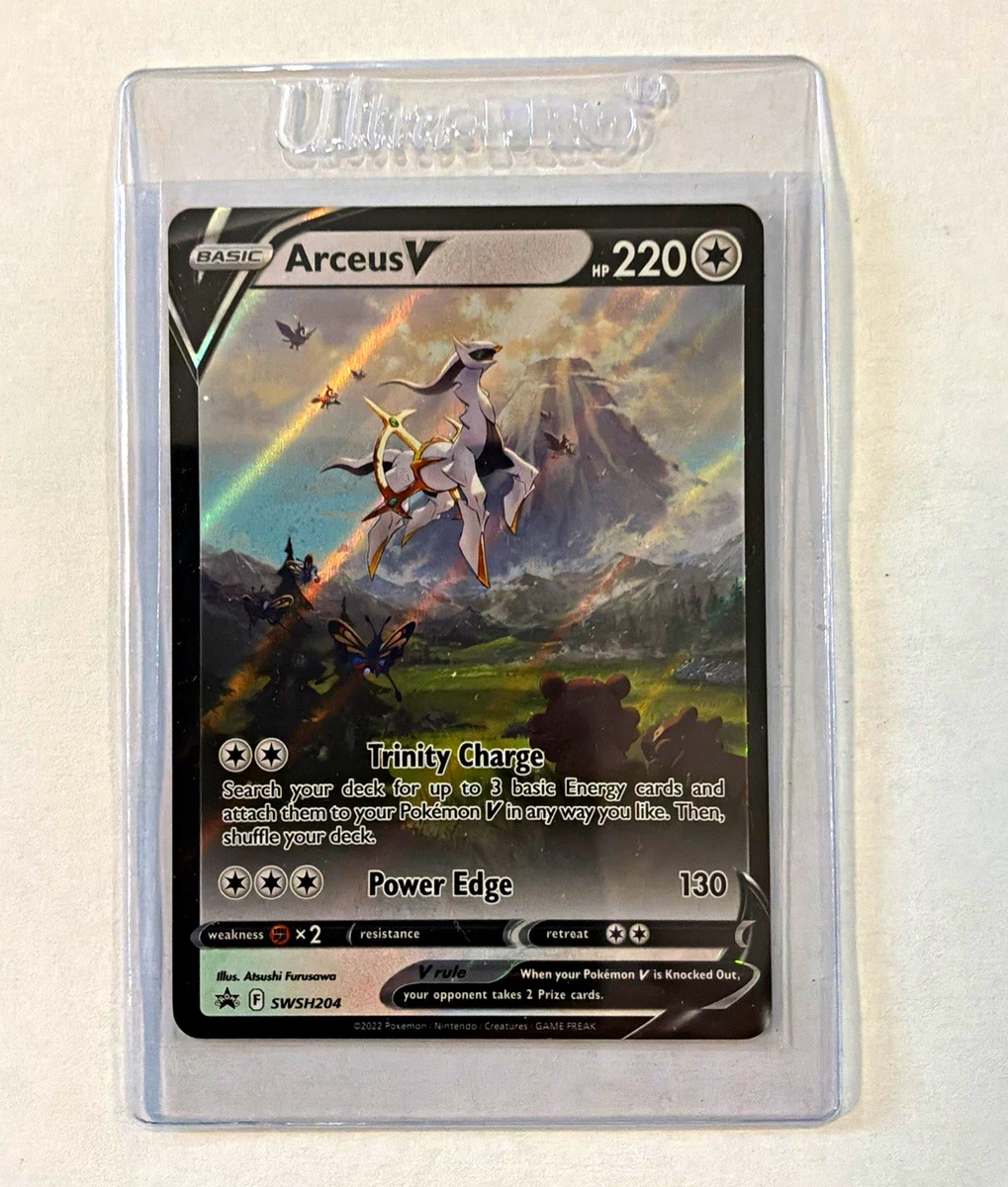 Arceus V SWSH204 SWSH: Sword & Shield Promo Cards for sale | eBay
