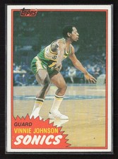1981-82 Topps #W99 Vinnie Johnson - EX/NM Set Break! RC