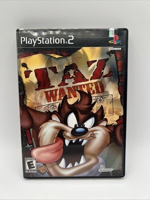 Taz: Wanted (Sony PlayStation 2, 2002) Pre-owned/ CIB/ Tested