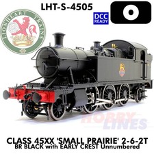Class 45xx 2-6-2 BR Black Early Crest 45x2 Loco Lionheart Trains LHT-S-4505