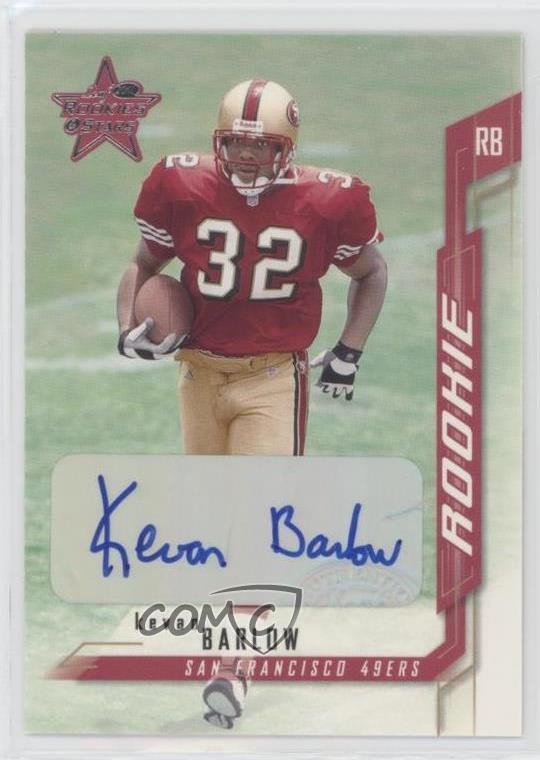Kevan Barlow Leaf Rookies & Stars #223 Base