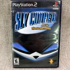 HTF Black Label Sly Cooper PS2 CIB Tested Working Case, Disc, Manual