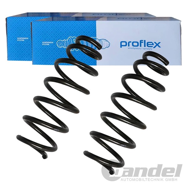 2X Proflex Fahrwerksfedern Vorne Passend FÜR Alfa Romeo 159 Links+Rechts |-image