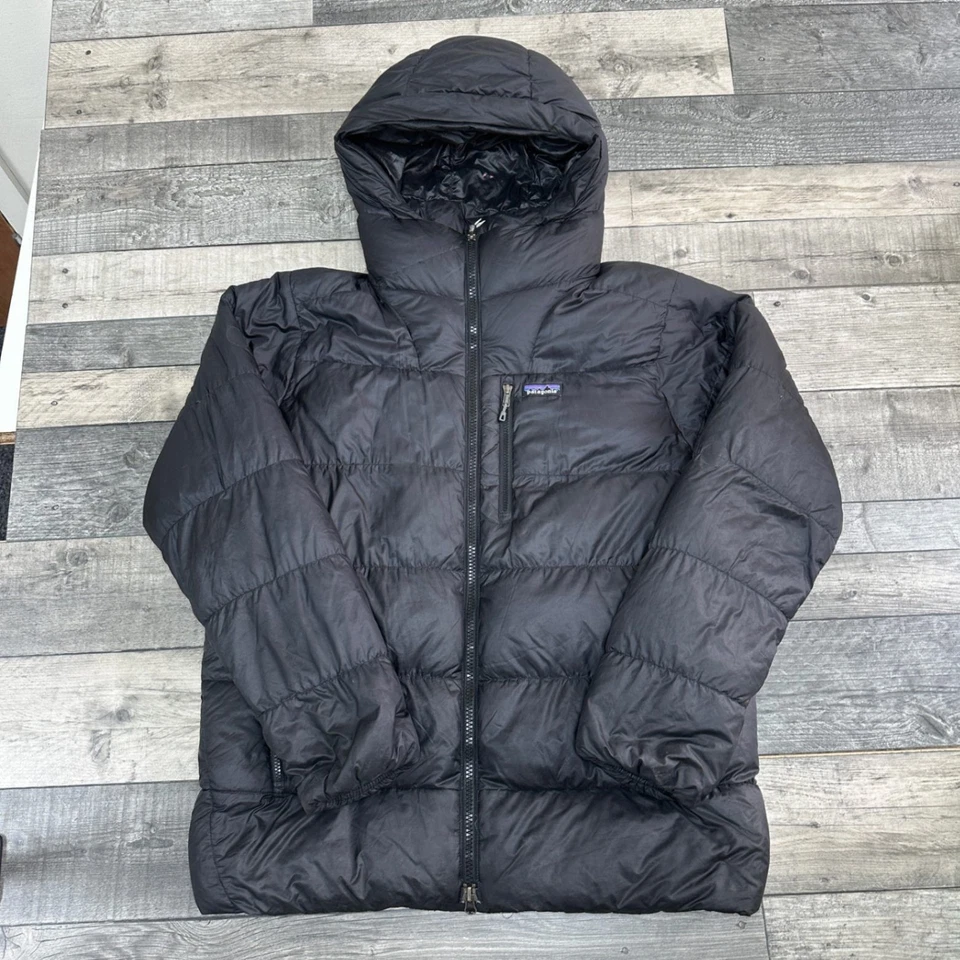 Chaqueta acolchada con capucha Patagonia Fitz Roy de invierno al aire libre para hombre grande Foto 3 de 4
