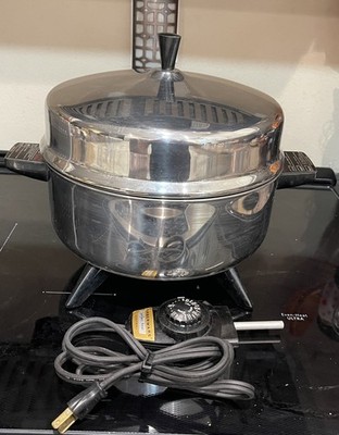 WORKING Vtg Farberware 5 QT Electric Dutch Oven Pot Pourri 320-A