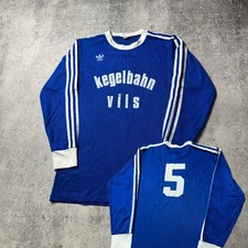 Vintage 80's Adidas Erima West Germany Football Soccer Long Sleeve Jersey Size M