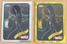 2025 Topps Chrome Marvel Cloak Refractor & Yellow Lava Refractor #62