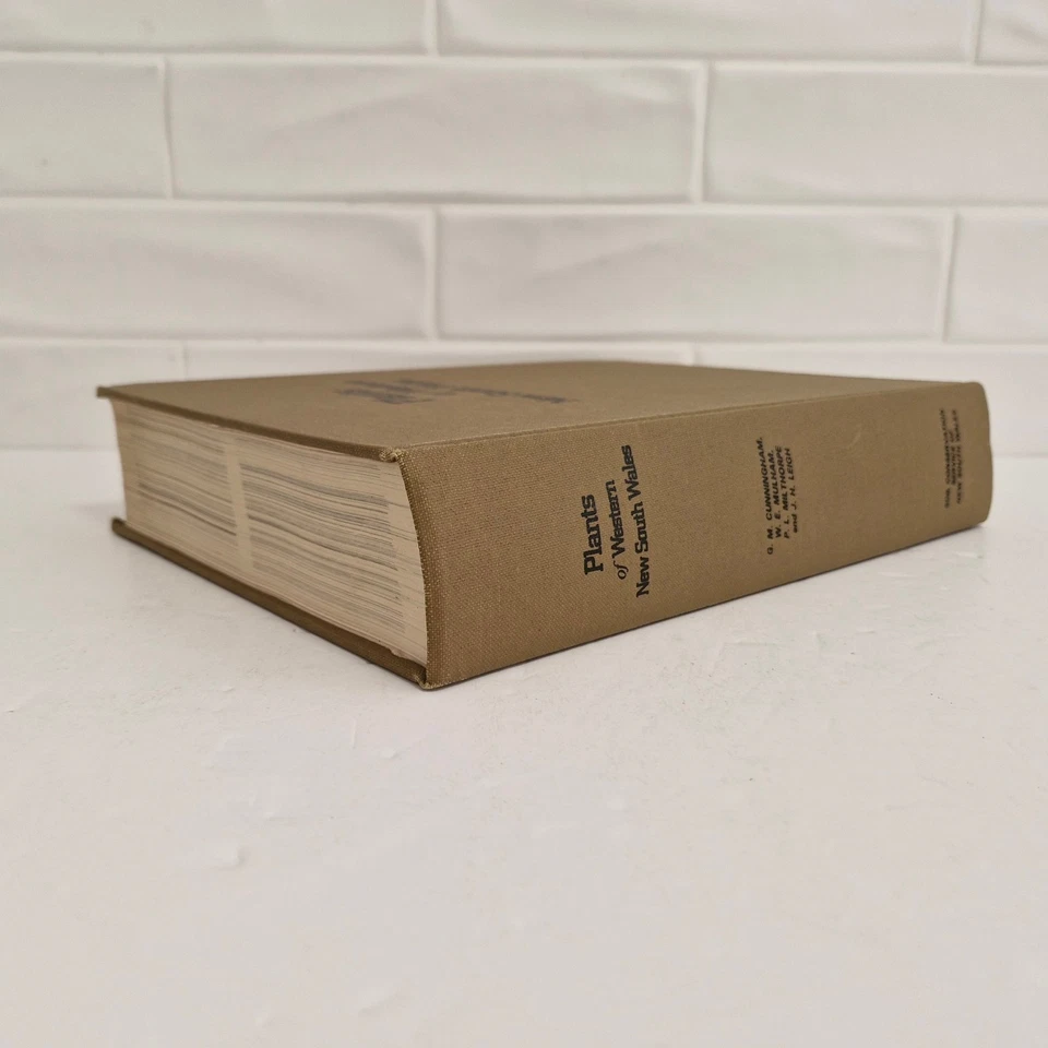 Plants of Western New South Wales by G M Cunningham SIGNED First Edition HC 1981 - image 4 of 4