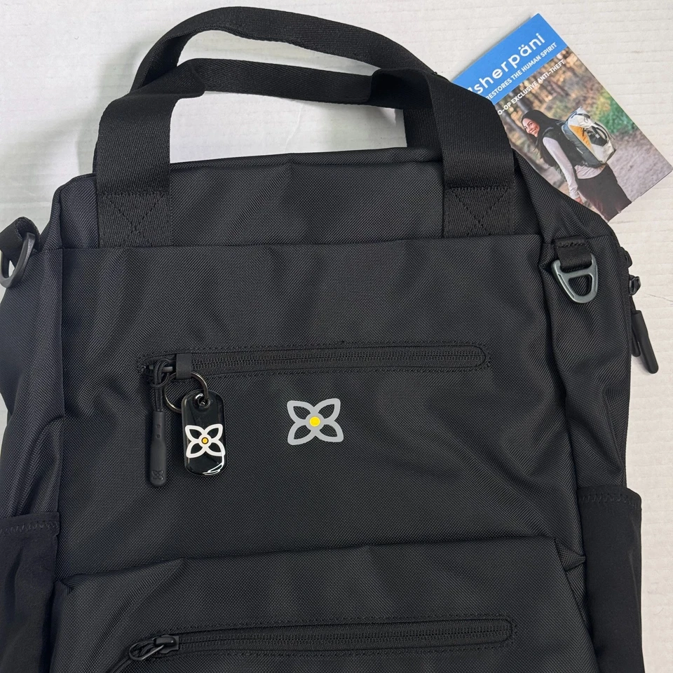 Sherpani Sojourn Backpack Tote Pack wMulti Wear Travel Bag Convertible RFID REI - Image 4 of 4