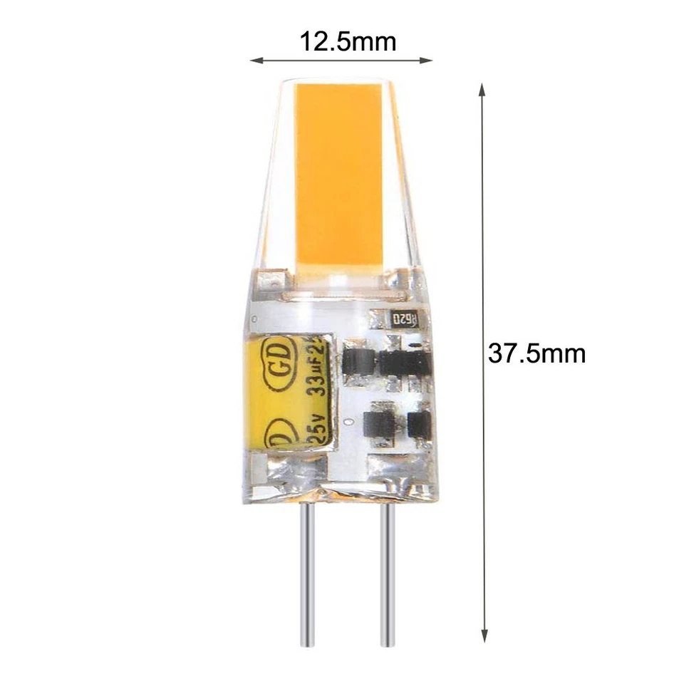 G4 LED Bulb COB 3W 6W Capsule Lamp Replace Halogen Bulbs AC DC 12V - Image 3 of 4