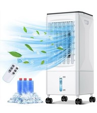 Mobile Air Conditioners Evaporative Air Coolers 6L 60W Remote Control w Ice Box
