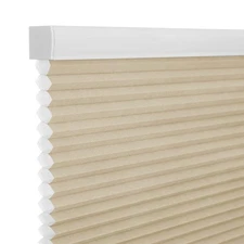 Changshade Cordless & Light Filtering Cellular Shade, Tools-Free Pleated Poly...