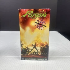 Poison Sight For Sore Ears VHS Video Tape 1989 Bret Michaels Vintage