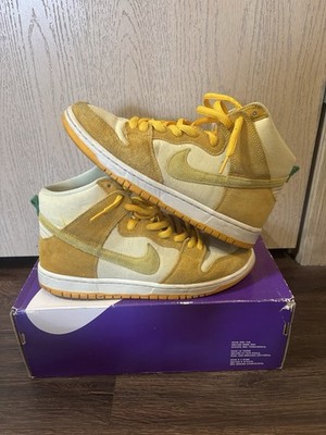 Nike SB Dunk High Pineapple Fruity Pack Size 8.5, Yellow/Orange, DM0808-700
