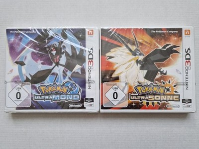 Nintendo 3DS Pokemon Ultra Mond Ultra Sonne Deutsche Version NEU Sealed