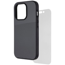 Axessorize Essential Bundle for iPhone 14 Pro with Case/Screen Protector/Adapter