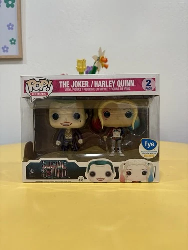 Funko Pop! Suicide Squad Series - The Joker & Harley Quinn Vinyl Figures 2 Pack 