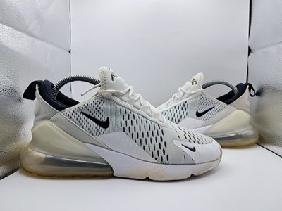 Size 8W | 6.5M - Nike Air Max 270 White Black (Women's) - AH6789-100