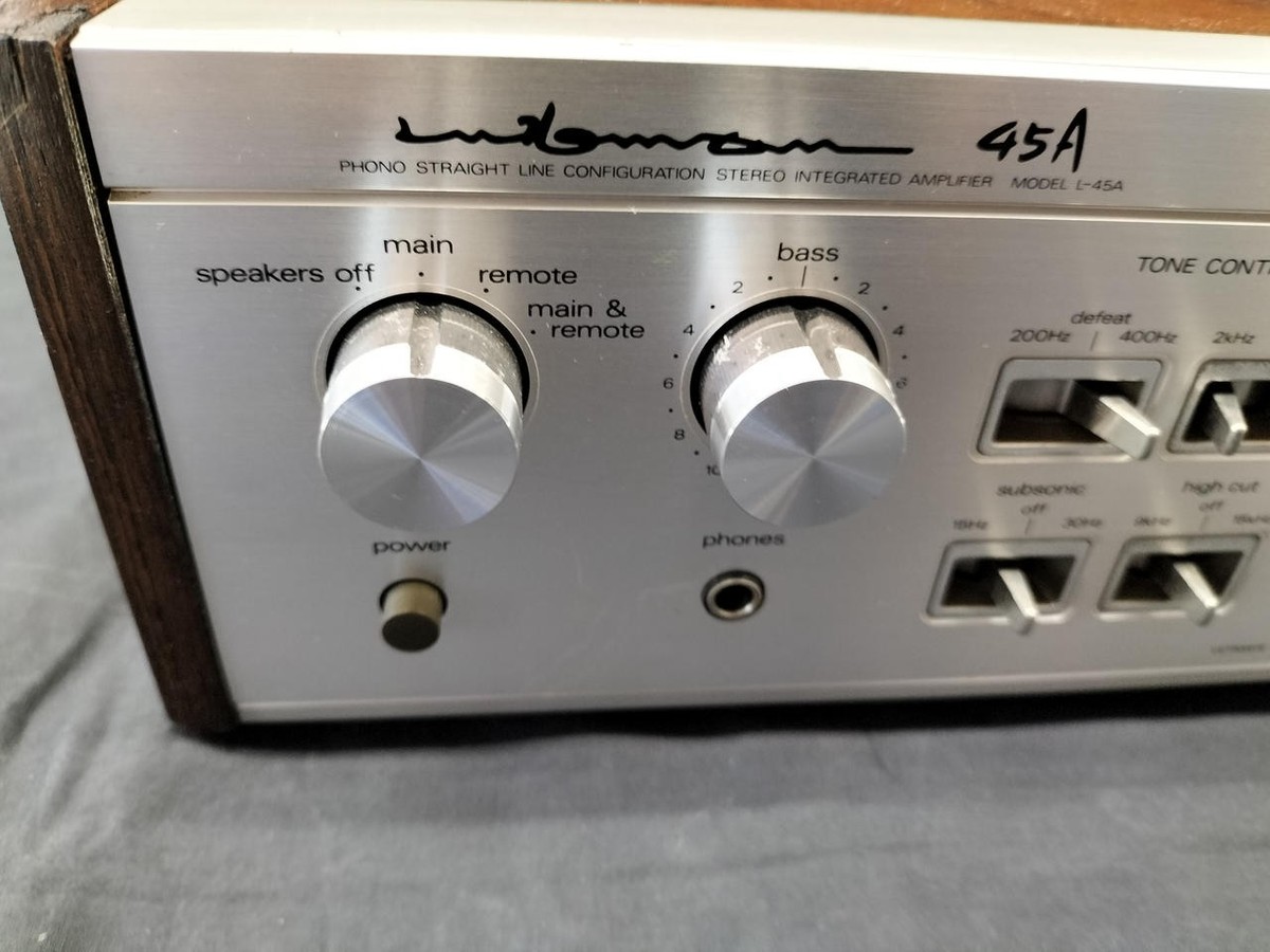 Luxman L-45A Integrated Amplifier #BE05759 | eBay