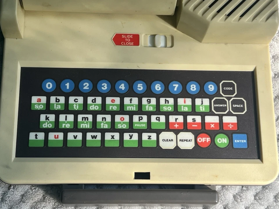 Talking Wiz-Kid V Tech Video Technology Educational Electronics Vintage 1986 - Image 3 of 4