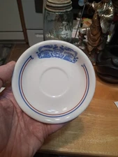 Vintage New Orleans Antoine Restaurant Demitasse Saucer ONLY Syracuse China