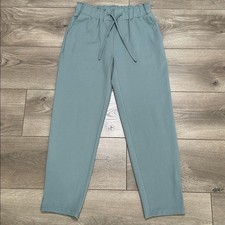 Joie Mid Rise Tapered Pull On Soft Ankle Pants Green Size Small