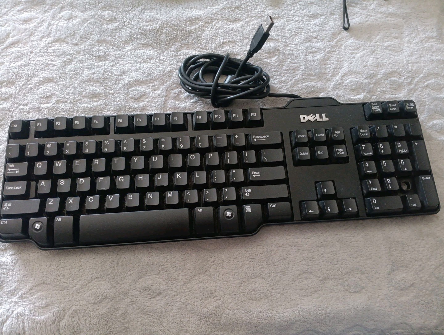 Dell Keyboard L100 USB Wired Full‑Size &ndash; Pre‑Owned 
