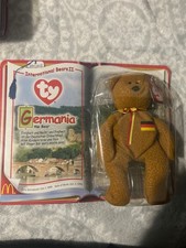 TY McDonald’s International Bears II Germania the Bear 1999 Retired RARE NIB