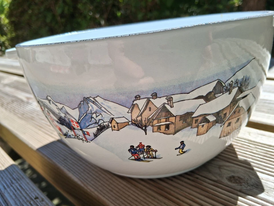 poêlon en fonte émaillée Motif Suisse Nomar idem Le creuset - Photo 2/4