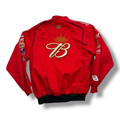 Vintage Dale Earnhardt Jr Bud Jacket Size XLarge Budweiser Red Chase