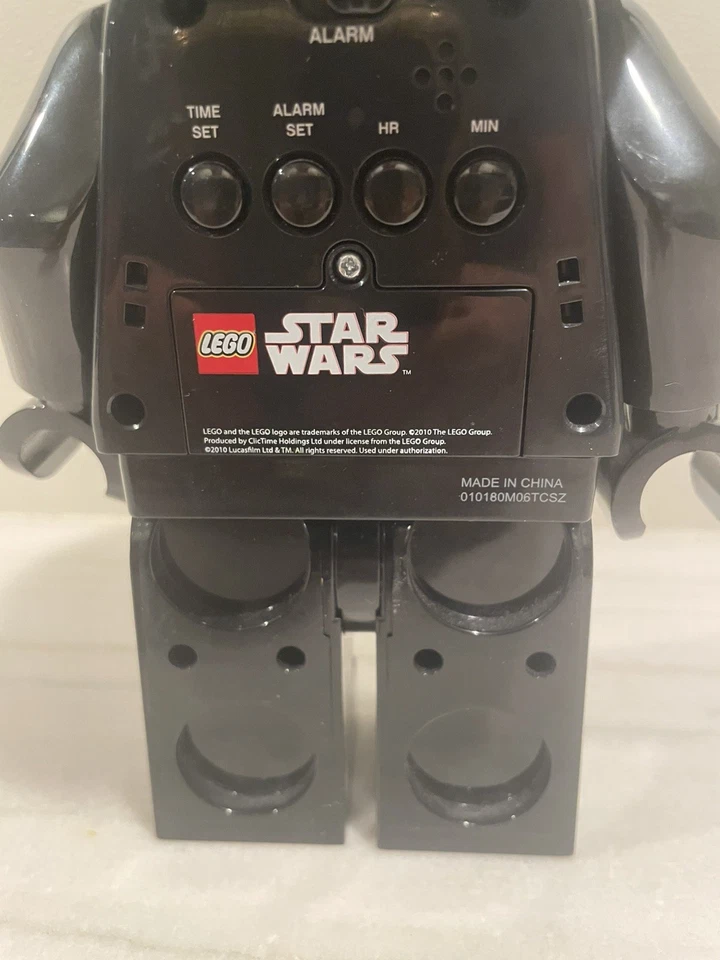 Lego Star Wars Darth Vader Digital Alarm Clock Figure - Image 3 of 4