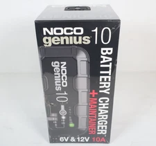 NOCO GENIUS10 6V/12V 10A Smart Battery Charger & Maintainer-Fast Free Shipping