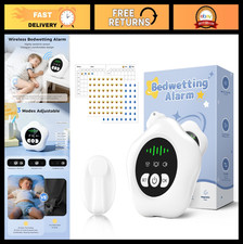 "Wireless Bed Wetting Alarm for Kids - USB-C Rechargeable, Compact, 3 Modes"