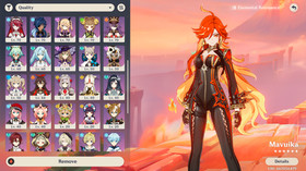 Genshin Impact AR 56 NA + HSR  - Arlecchino C1 - Furina C1 - Neuvile - 75 WISHES