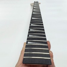 DIY Maple Electric Guitar Neck, Jujube Wood Fretboard, 24 Frets, 25.5 Inch Scale